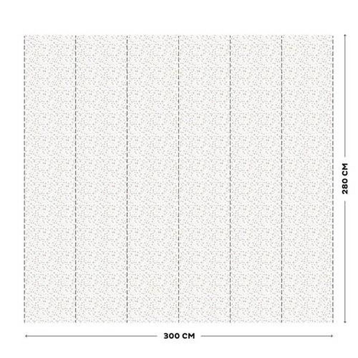 Fototapete Flowers - Multicolor, Basics, Papier/Kunststoff (300/280cm)