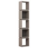 Bücherwand Multi - Beige, Design, Holzwerkstoff (32/167/22cm) - Livetastic