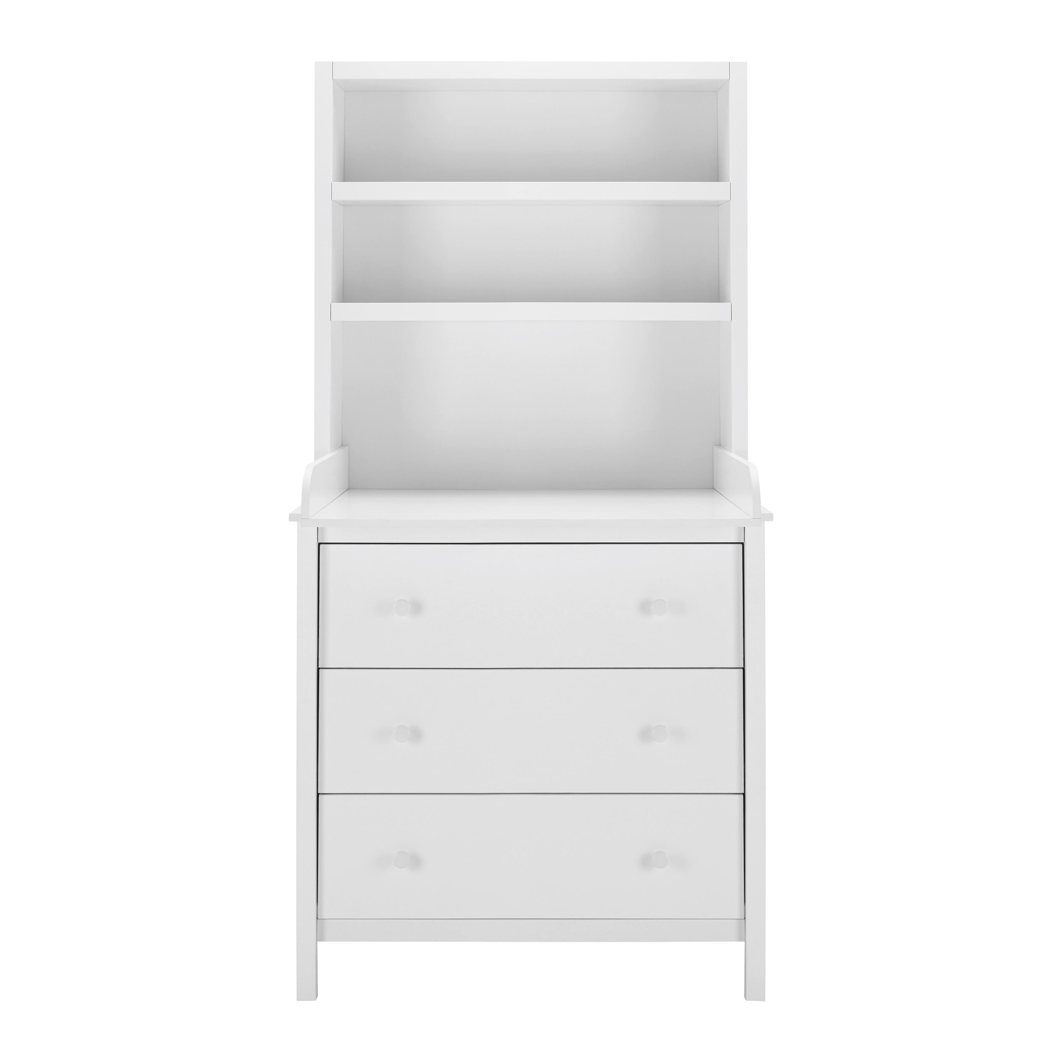 Prebaľovacia komoda MARIA biela - biela, Modern, plast (90/180/70cm) - Bessagi Kids