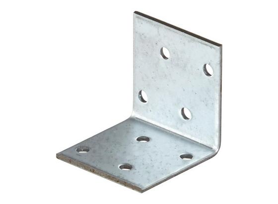 Winkelverbinder B/l/c: ca. 40/40/2 mm - Alufarben, KONVENTIONELL, Metall (4/4cm) Winkelverbinder B/l/c: ca. 40/40/2 mm - Alufarben, KONVENTIONELL, Metall (4/4cm)