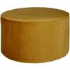 Hocker Sara Gelb B: 60cm - Gelb, Design, Textil (60/36/60cm) - Livetastic