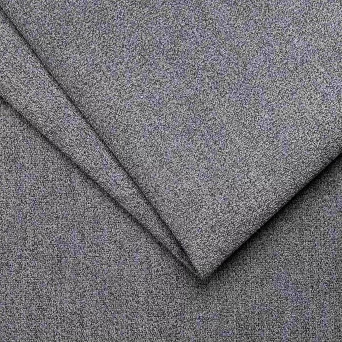 Ecksofa Moric Dunkelgrau Mikrofaser - Chromfarben/Dunkelgrau, KONVENTIONELL, Textil (300/172cm) - MID.YOU