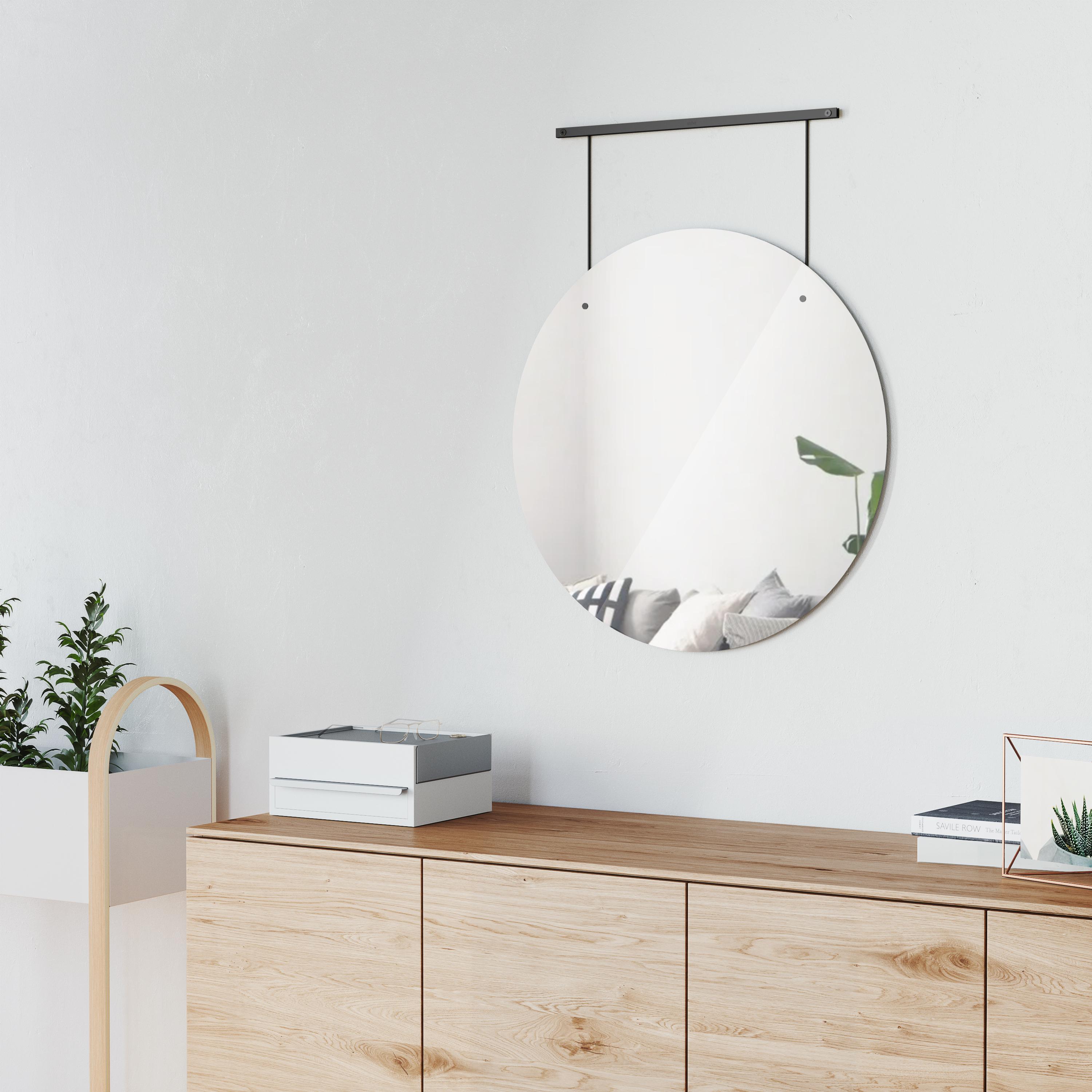 Dekorace Na Zeď Chi - černá, kov/sklo (76,53/60,96/2,54l) - Modern Living