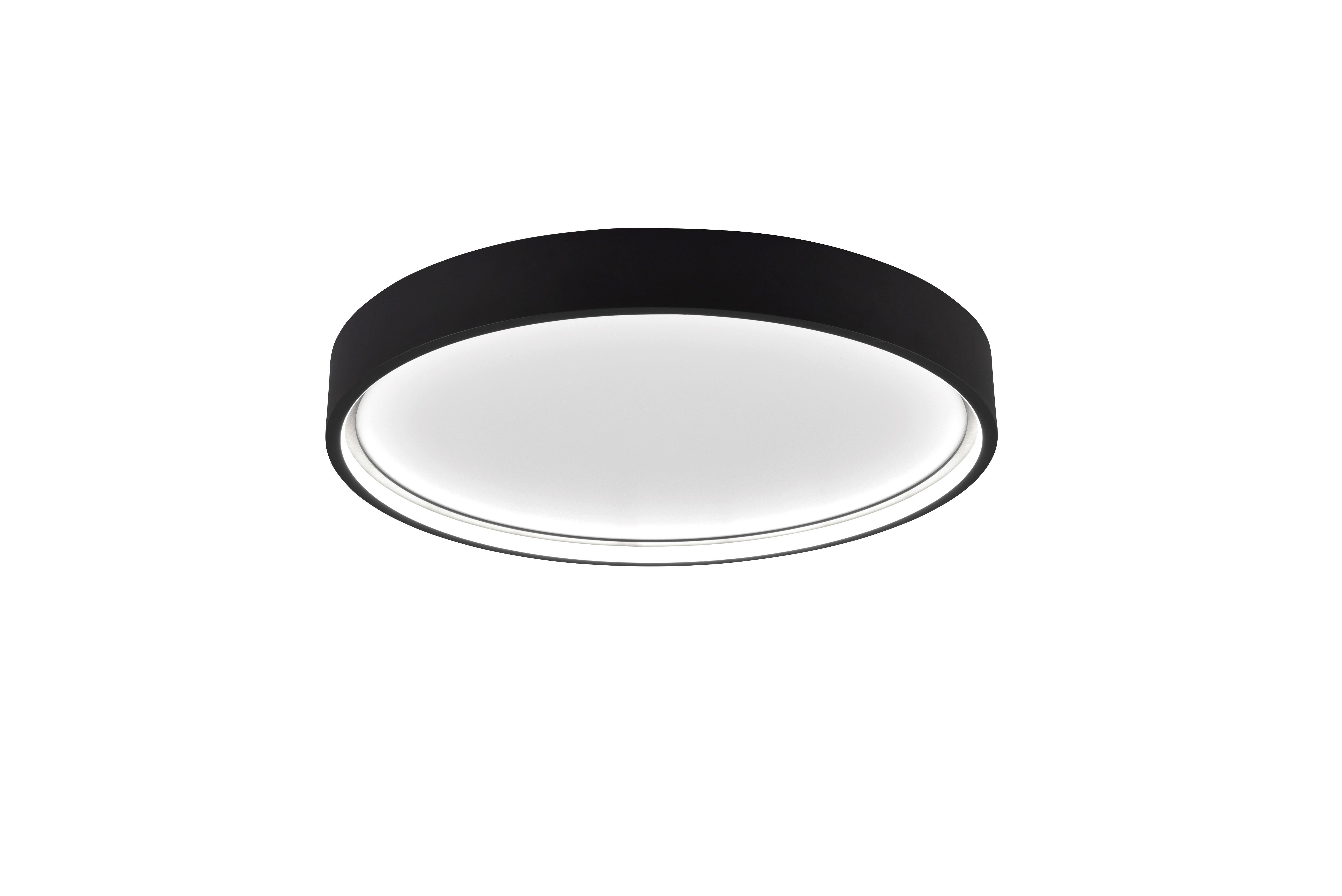LED-Deckenleuchte 641310232 Doha - Schwarz, Basics, Metall (45/5,5cm) - Trio Leuchten