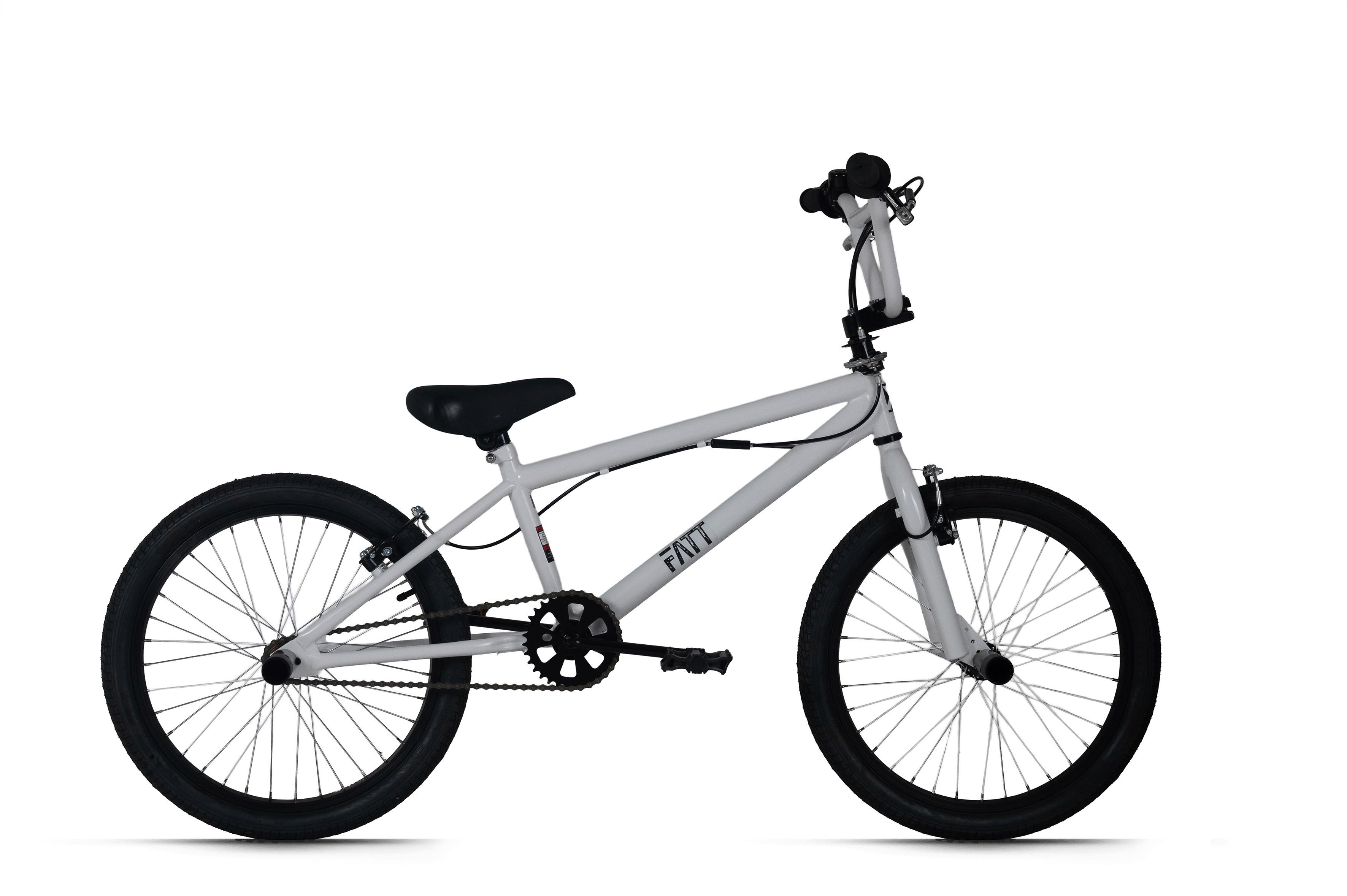 BMX Freestyle 20'' FATT weiß - Weiß, LIFESTYLE, Metall (25kg)