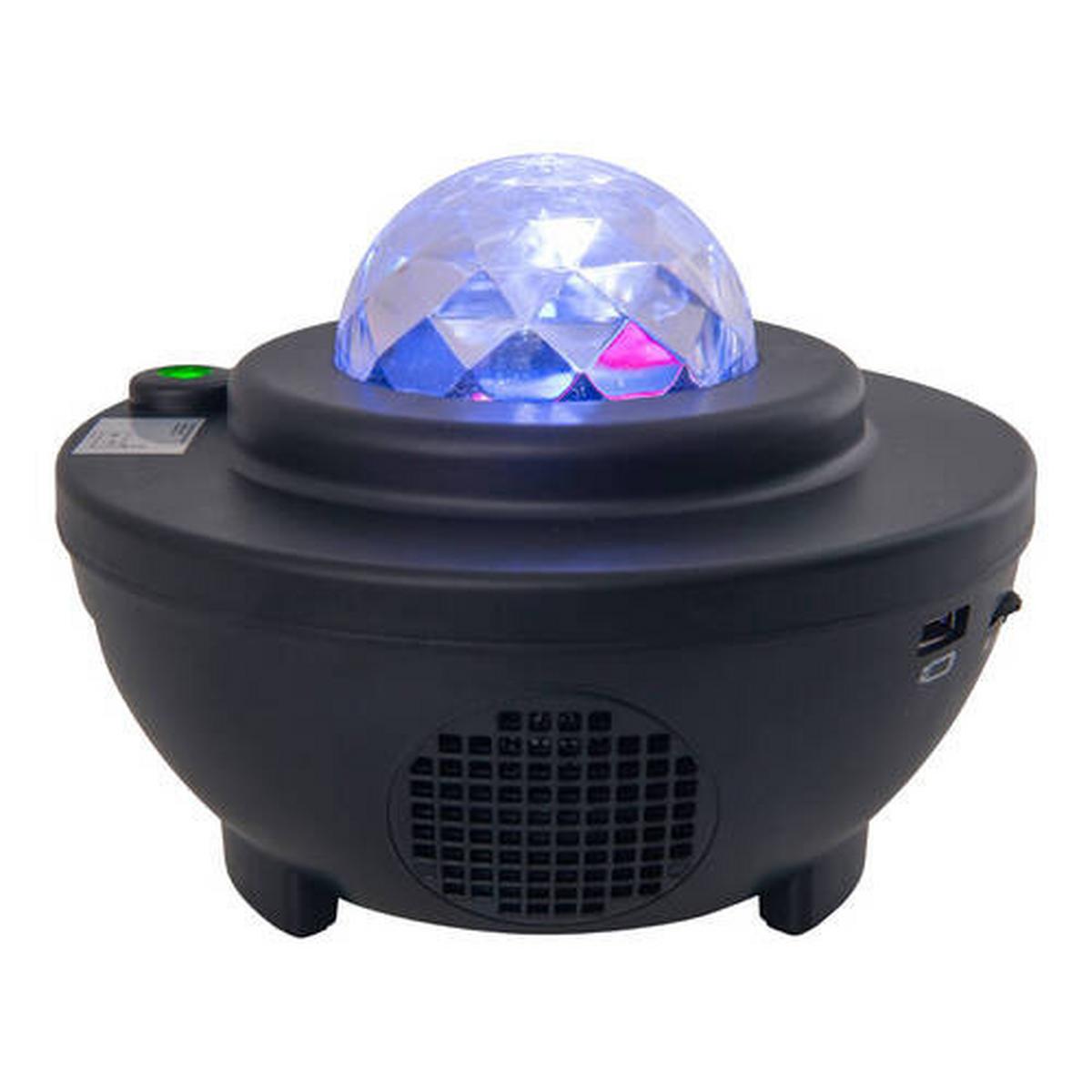LED-Tischlampe dimmbar Schwarz Bluetooth-Lautsprecher - Schwarz, Basics, Kunststoff (16,2/13cm) - Näve