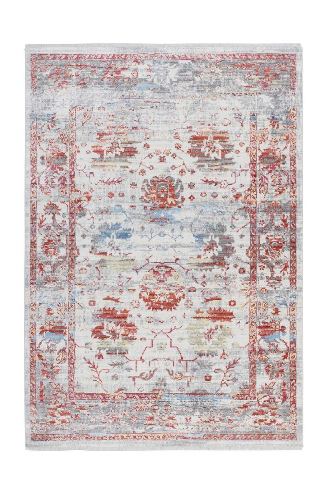Flachwebteppich, 80x150 cm ANTIGUA 100 MULTI 80CM X 150CM - Multicolor, Design, Textil (80/150cm) - Novel