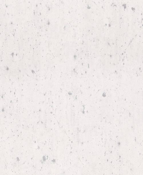 Vliestapete Alpine Weiss - Weiß, Basics, Papier/Kunststoff (52/1000cm)