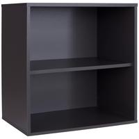 Regal Stehend/Hängend Box B 46cm, Lava - Graphitfarben, MODERN, Holzwerkstoff (46/46/25cm) - Ondega