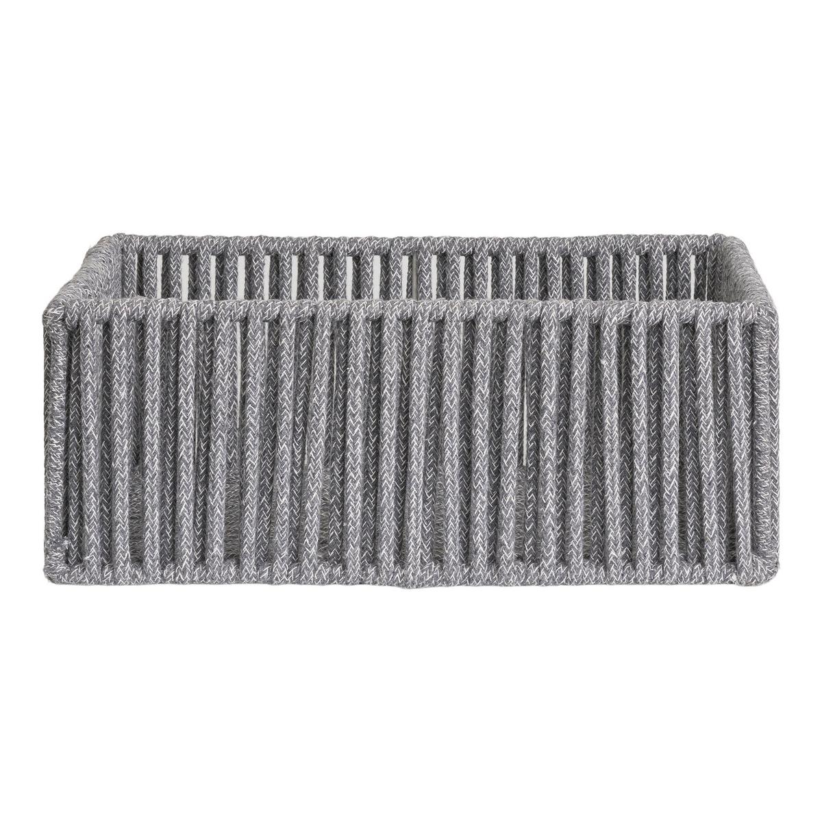 Korbset Arese Grau 3-Teilig - Grau, Design, Textil/Metall (16/10/26null)