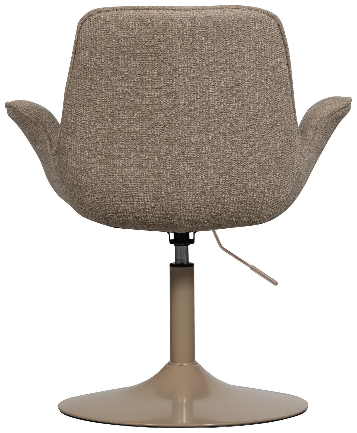 Armlehnstuhl Marten Sandfarben B: 70cm - Sandfarben, MODERN, Textil/Metall (70/90/66cm) - Livetastic
