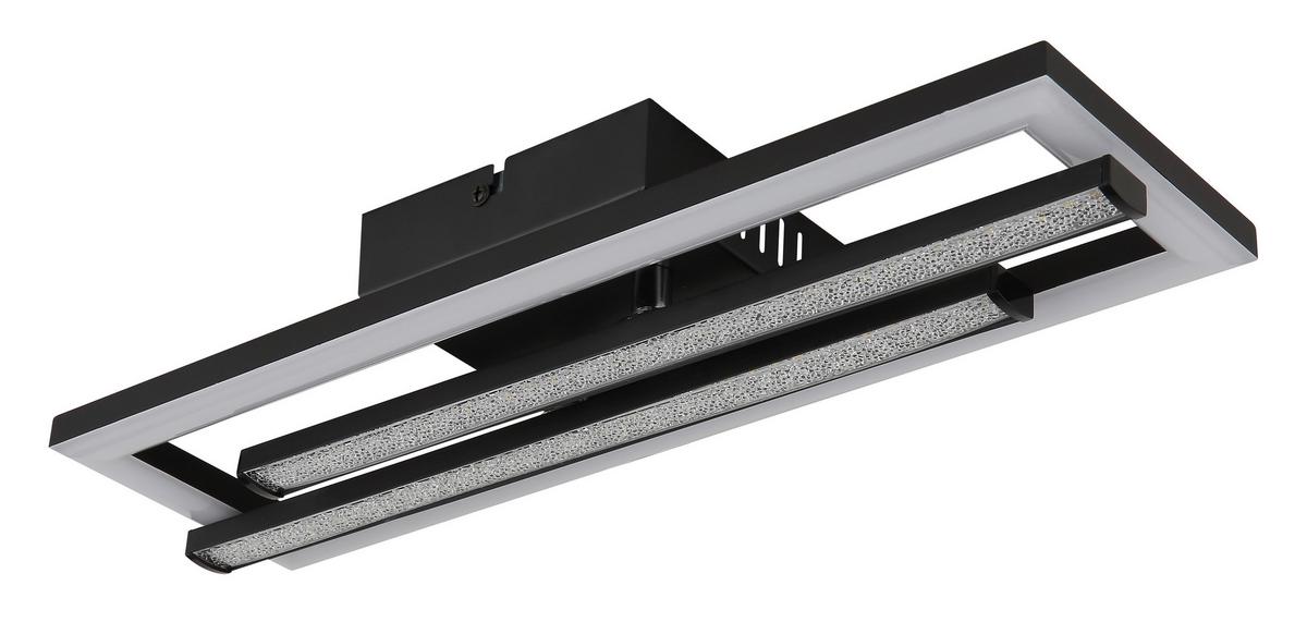 LED-Deckenleuchte 672843s - Klar/Opal, Design, Kunststoff (40/37,5/6,3cm) - Globo