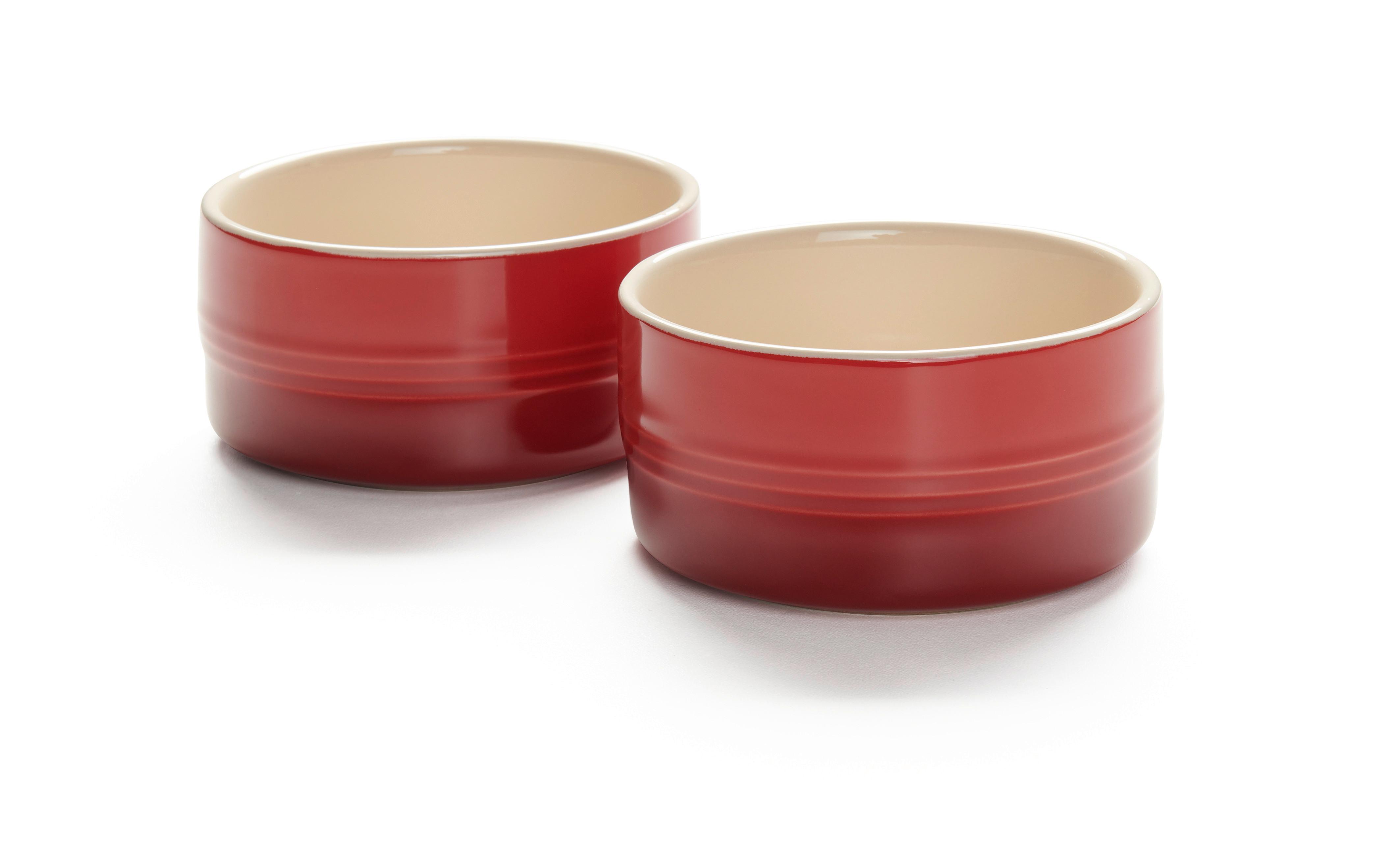 sada zapekacích mís ELISA - S - 2PCS - červená, Konventionell, keramika - Mömax