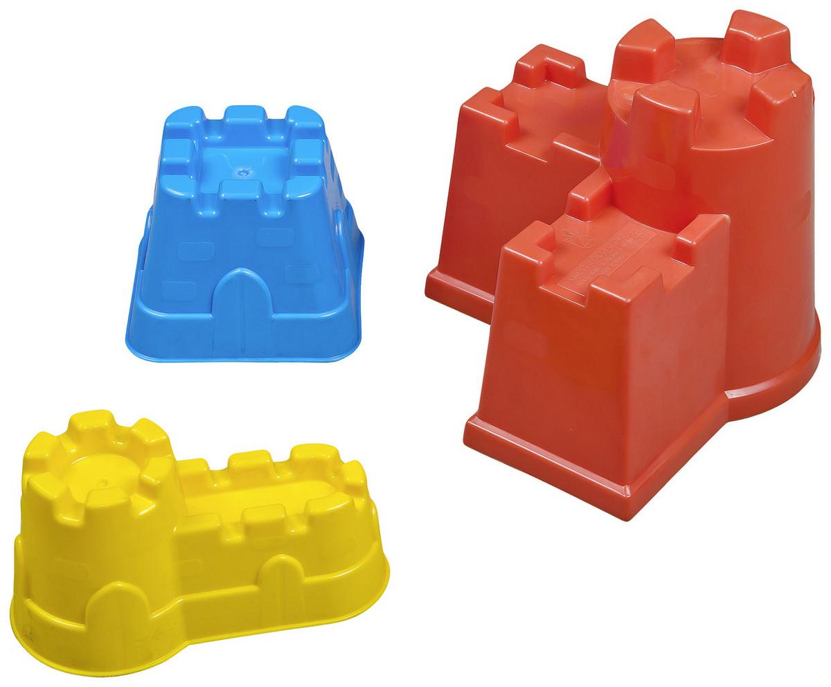 Sandspielzeug 7 Verschiedene Modelle - Blau/Gelb, KONVENTIONELL, Kunststoff