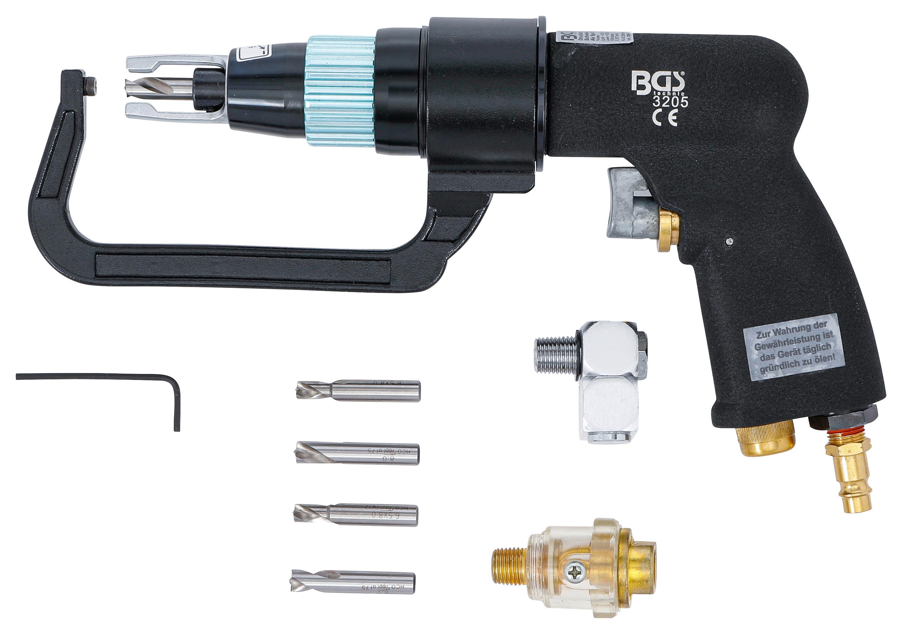 Druckluft-schweißpunkt-fräser 3205 - Basics (34,6/20,2/6,5cm)