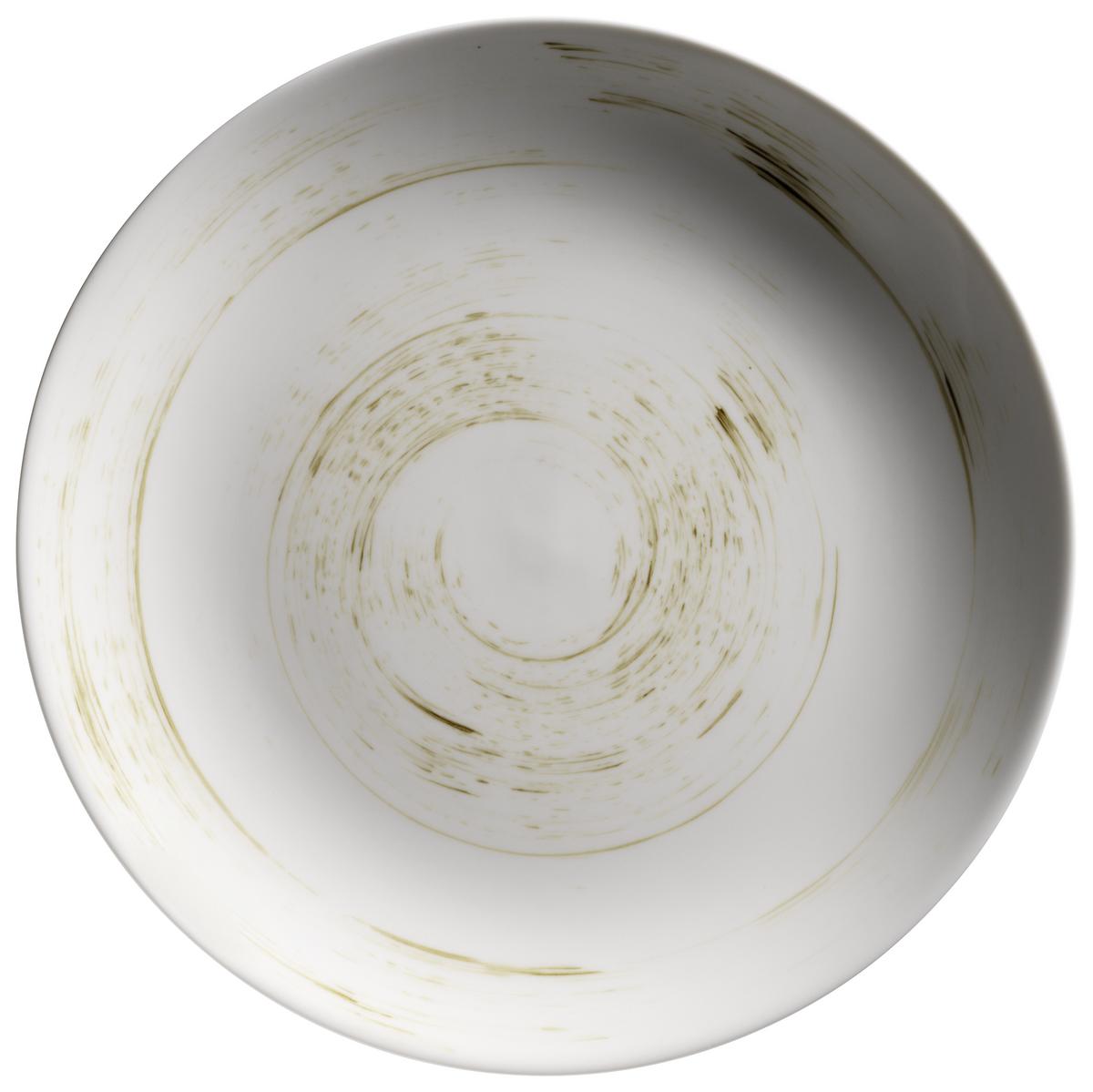 Kombiservice Derby Blau Grau Weiß Beige - Blau/Beige, Basics, Keramik (33/31,5/35cm) - Mäser