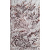 Szőrme Szőnyeg Angela Kb. 120/160cm - barna/világosbarna, Basics, textil (120/160cm) - Luca Bessoni