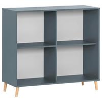 Aktenregal Serie 500 Blau B: 100,1 Cm - Blau, MODERN, Holzwerkstoff (100,1/92,6/41cm) - MID.YOU