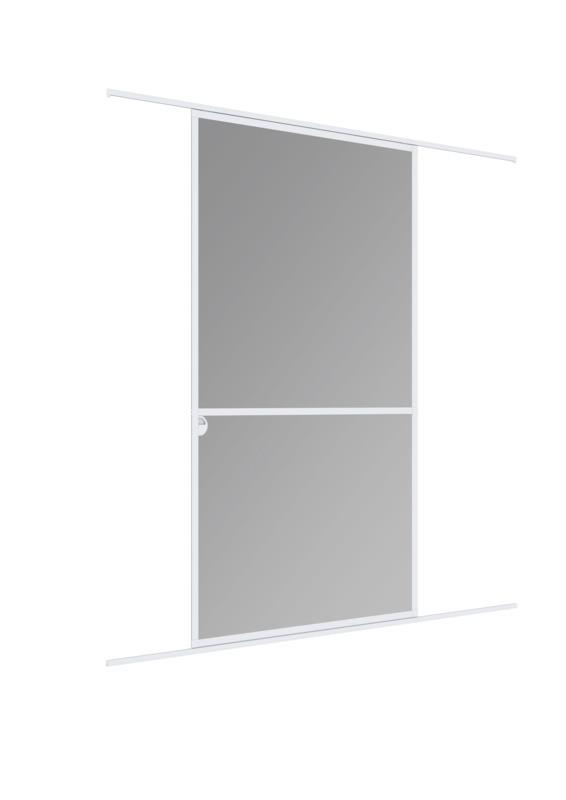 Insektenschutz home protect Magnet-Rahmenfenster ohne Bohren anthrazit  100x120 cm - HORNBACH