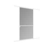 Fliegengitter Tür 120x240 Cm Weiß - Weiß, Basics, Metall (120/240cm)