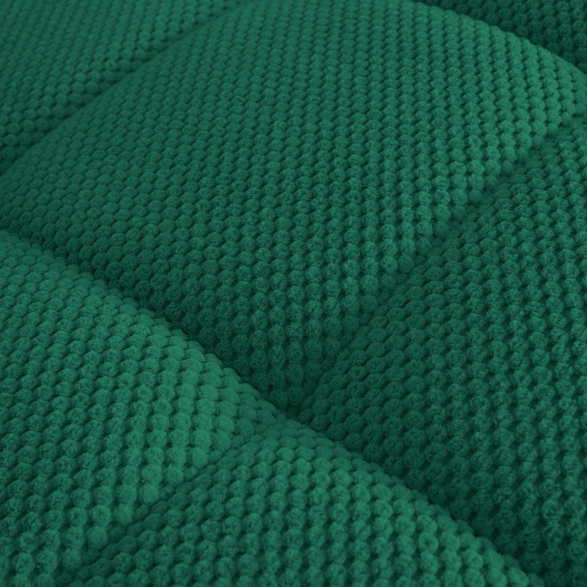 Relaxační válenda LAVANDA, tmavě zelená, max. 120 kg - černá/tmavě zelená, Moderní, textil/plast (68/80/167cm) - Mömax