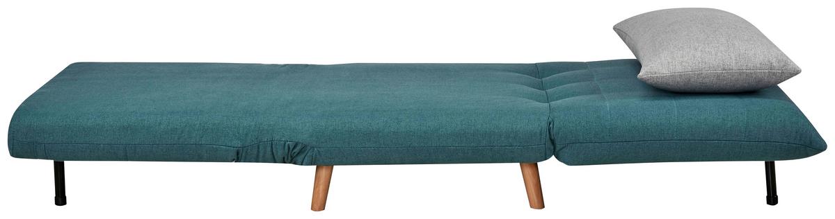 Fekvőfotel Simon - kék/szürke, Modern, textil (77/84/91cm) - Ondega