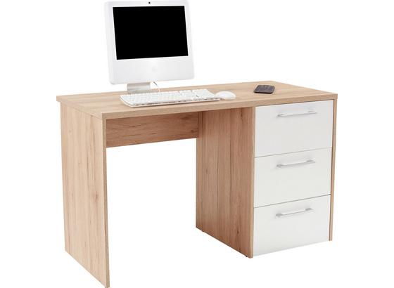 Íróasztal Box - tölgy színű, modern, faanyagok (123/73/55cm) Íróasztal Box - tölgy színű, modern, faanyagok (123/73/55cm)