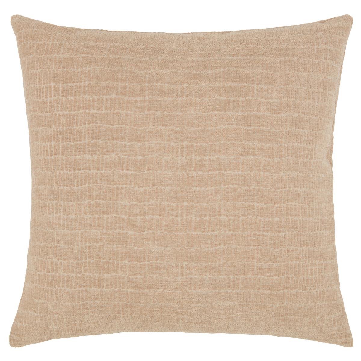 POTAH NA POLŠTÁŘ Pia, 48/48cm, šedobílá - přírodní barvy, Basics, textil (50/50cm) - Premium Living