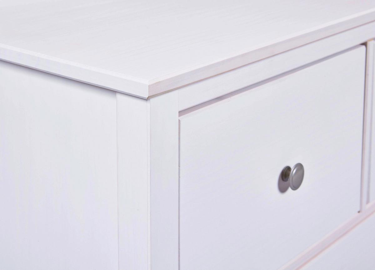 Sideboard Chilly Home - Weiß, Design, Holz (160/96/40cm) - Livetastic