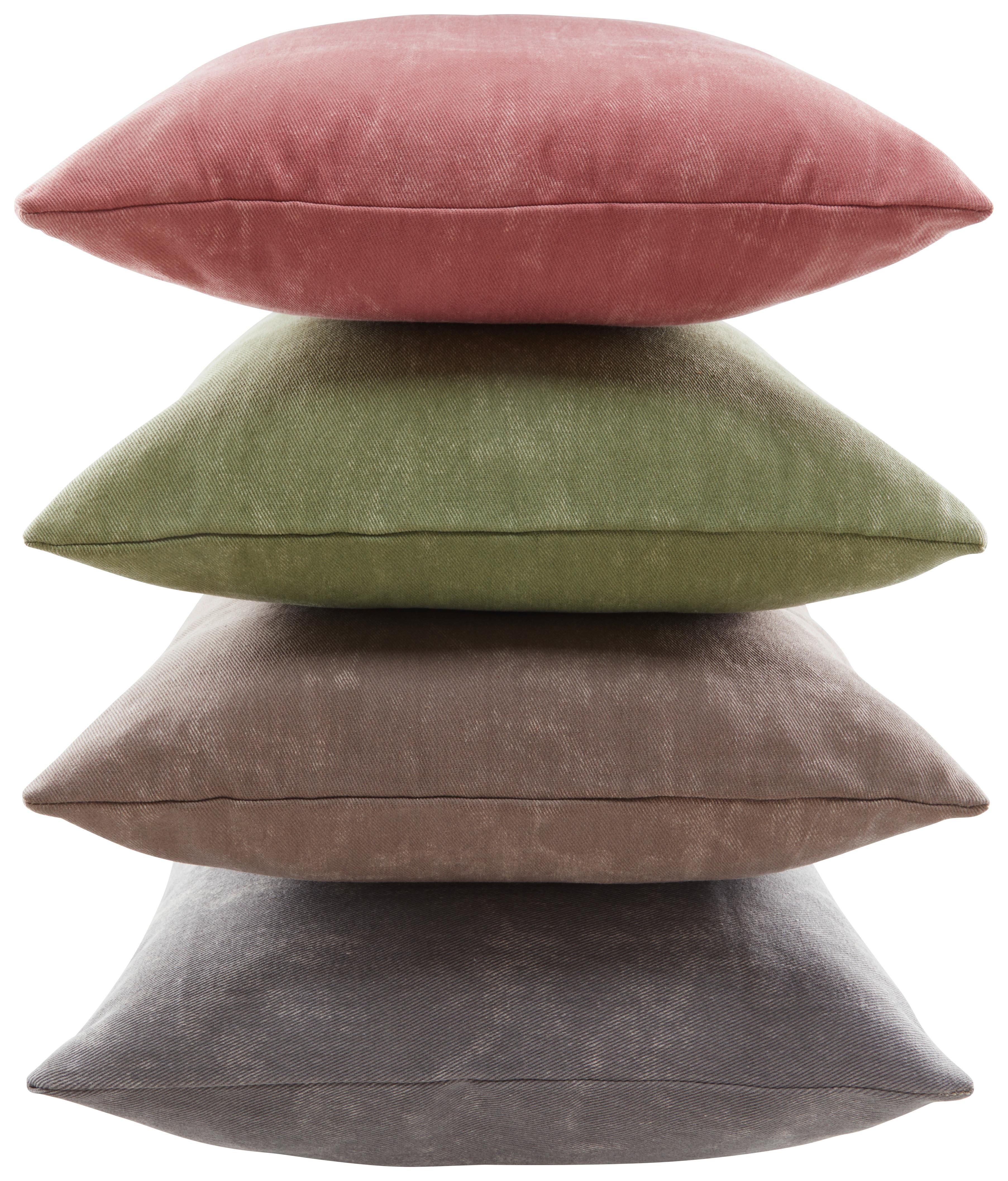 Zierkissen Elsa - Anthrazit, MODERN, Textil (45/45cm) - Luca Bessoni