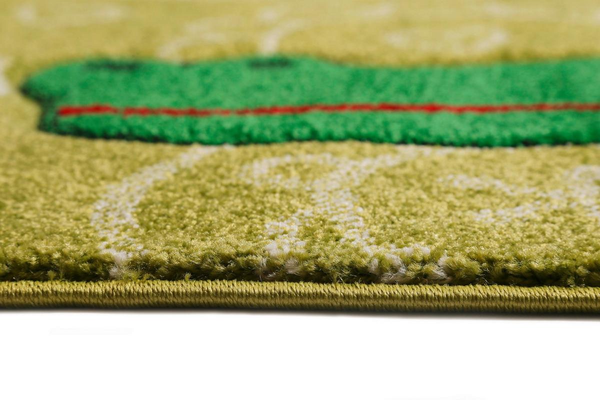 Kinderteppich Crocodile - Grün, Trend, Textil (120/170cm) - Sigikid