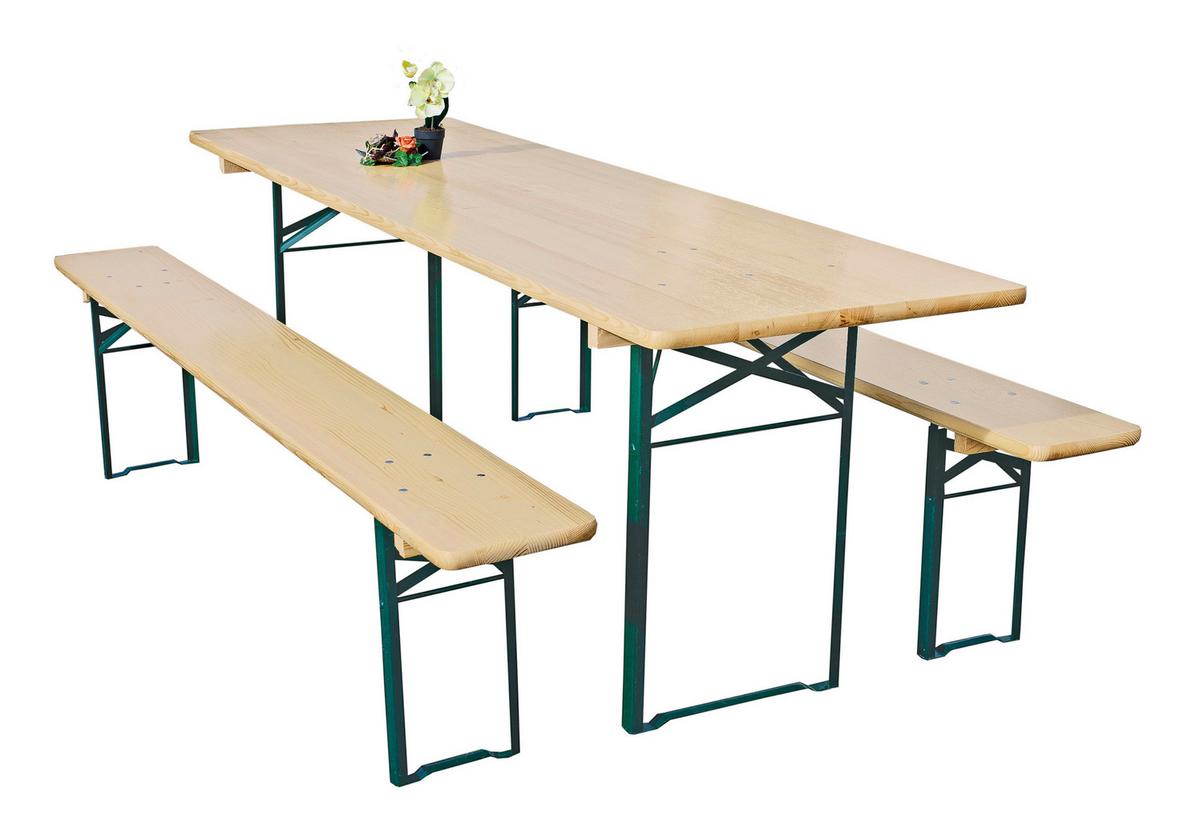 Sörpad Garnitúra 3 Részes - fa/fém (220/25/47cm) - Best Price