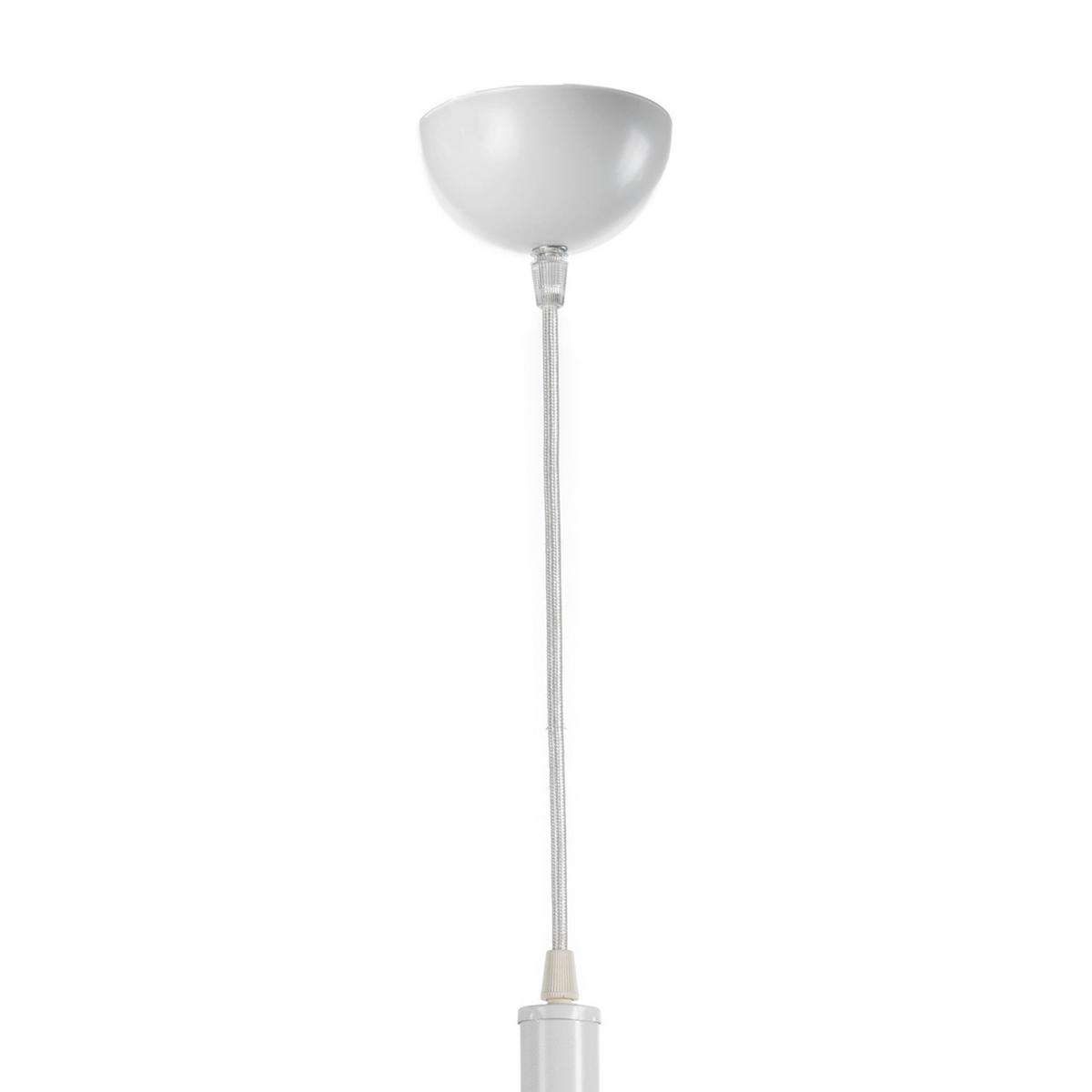 Hängeleuchte Weiß D: 40 cm 22w - Weiß, Design, Metall (40/140cm)