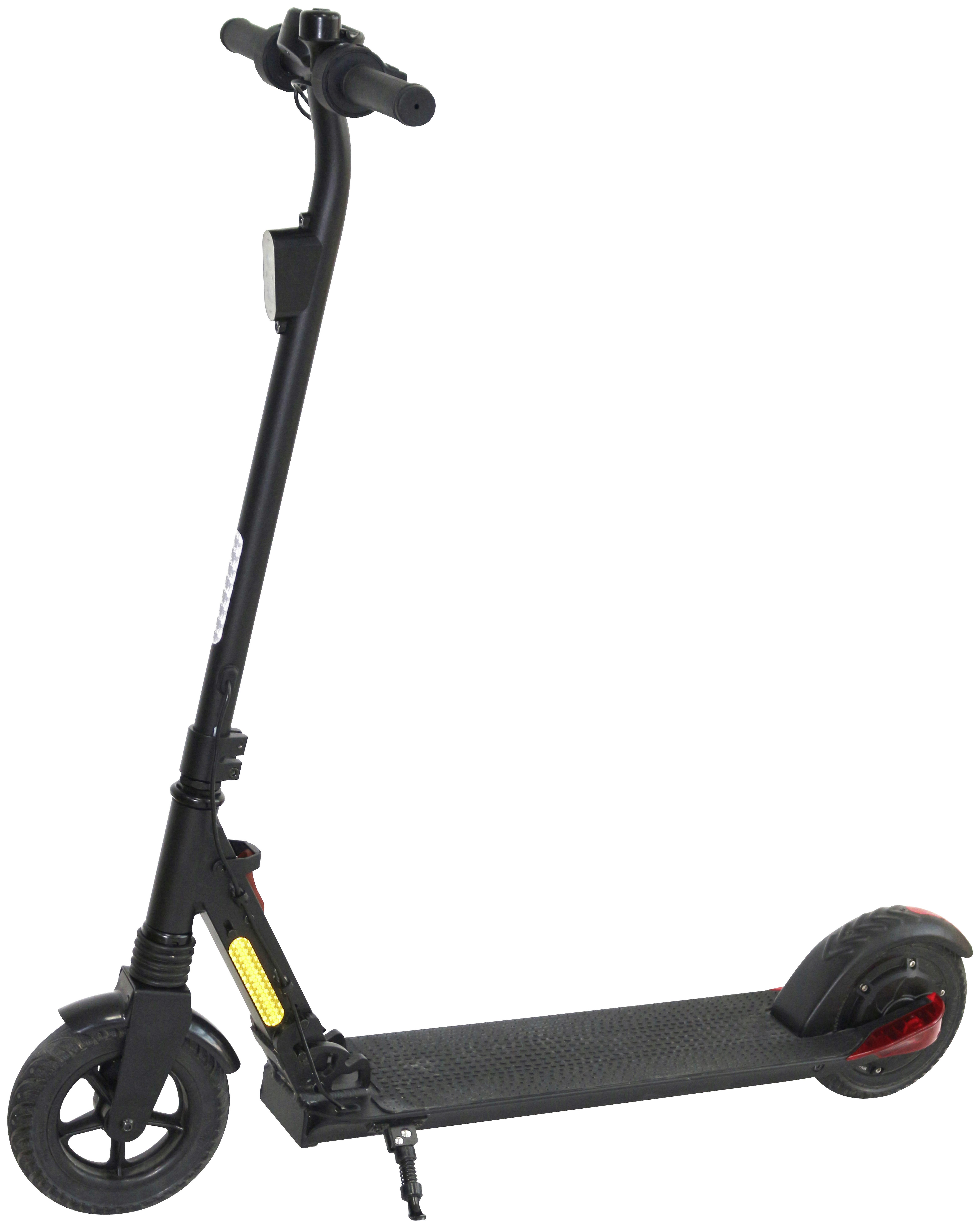 E-Scooter Esa 800 mit Lcd Display inkl. Ladegerät - Schwarz, Basics, Metall (103/45/107cm)