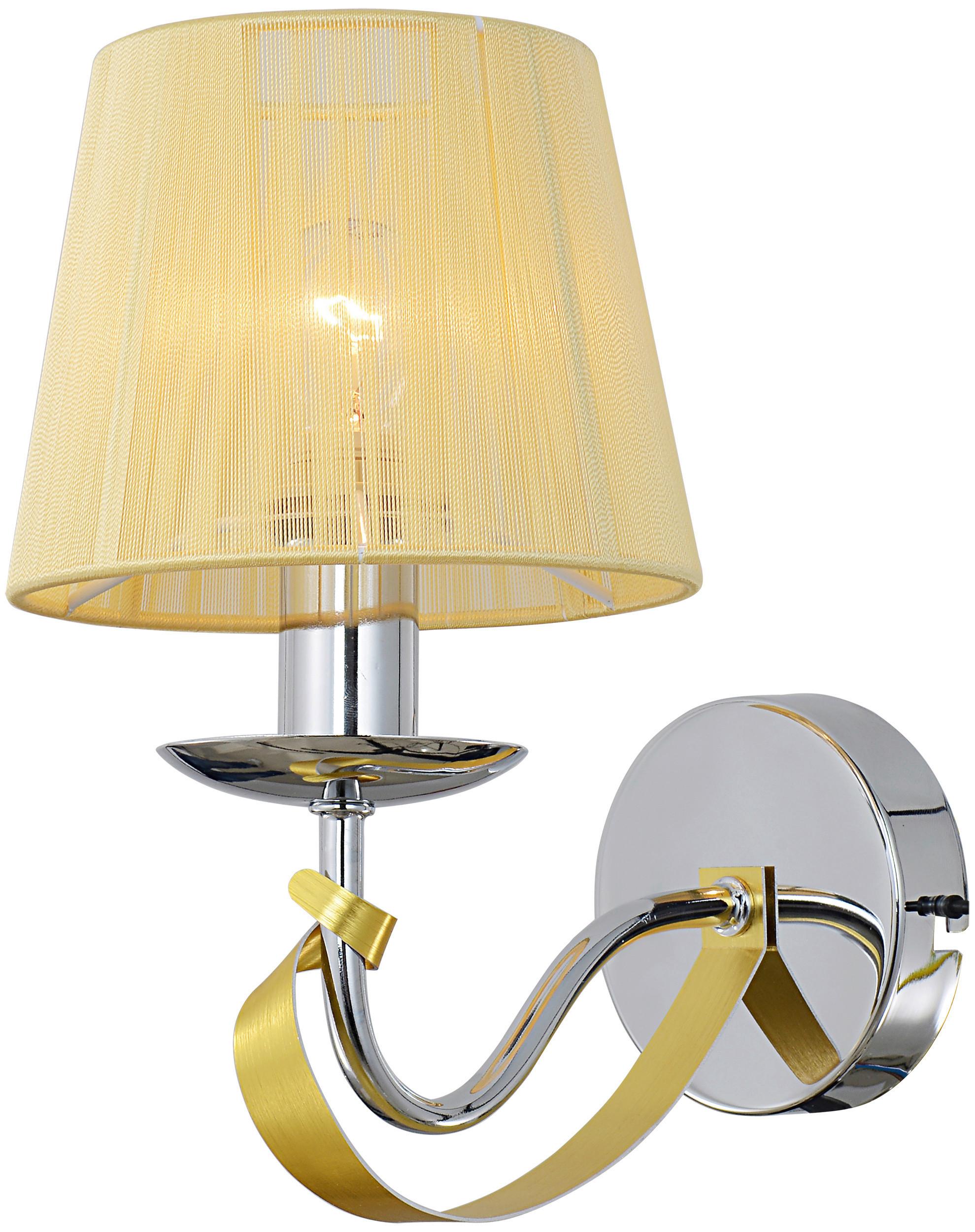 Wandleuchte Diva - Schwarz, KONVENTIONELL, Metall (23/15/27cm)