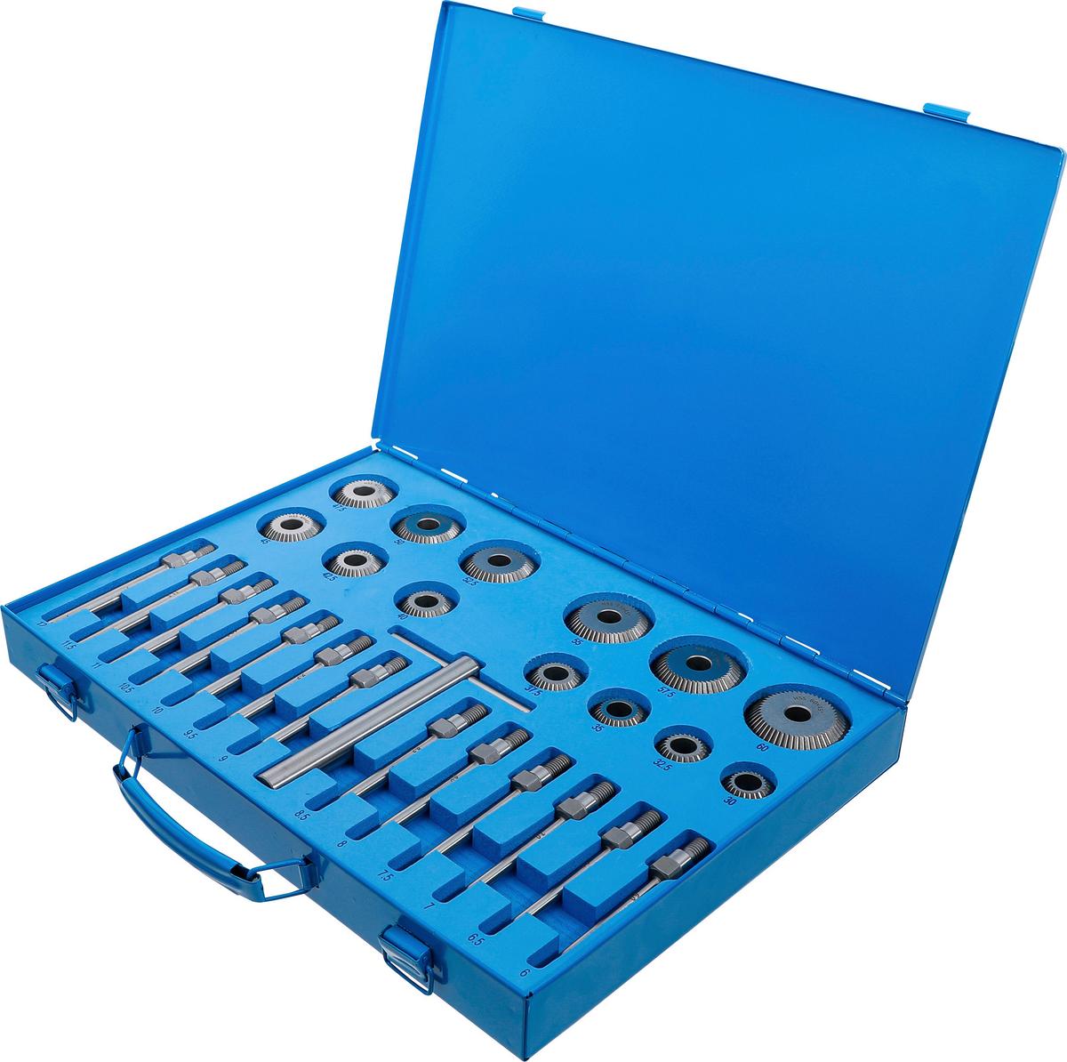 Ventilfräser-satz 1970 - Blau, Basics (44,2/34/5cm)