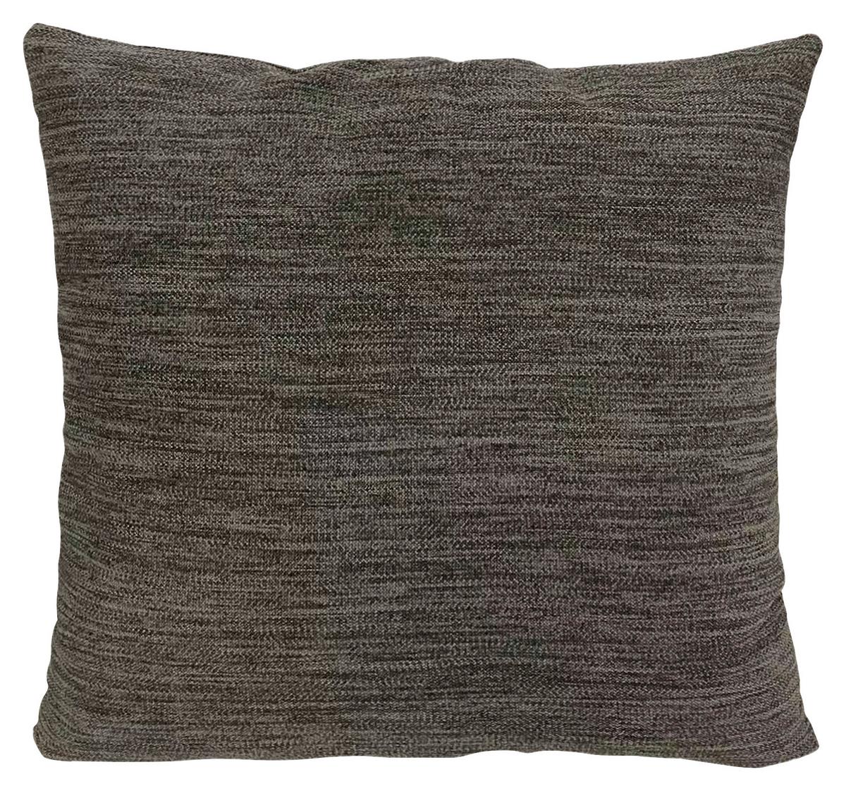 Díszpárna Carmina Ii. Kb. 45/45cm - barna/fekete, Romantik / Landhaus, textil (45/45cm) - James Wood