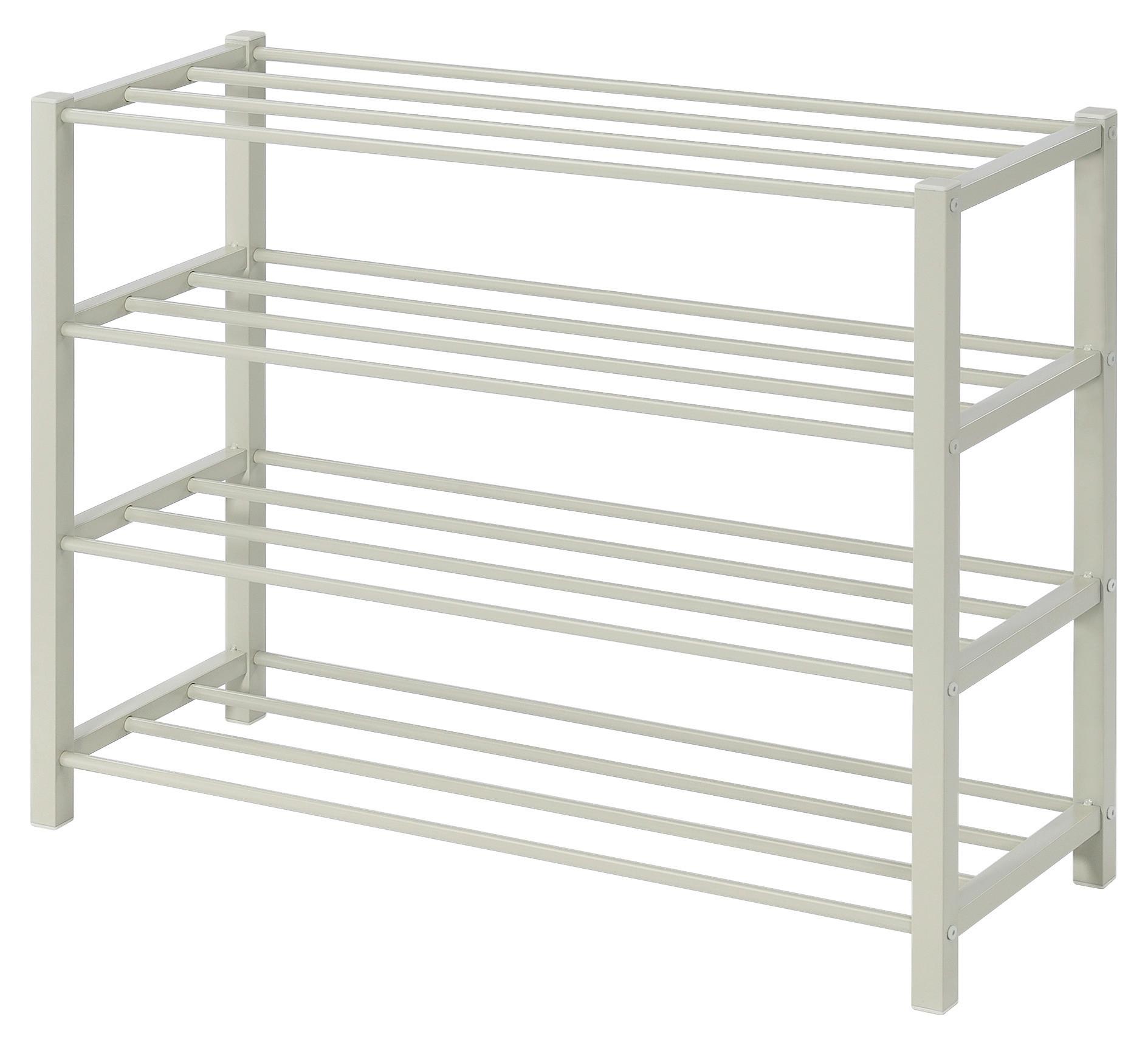 REGÁL NA BOTY BENNY -SB- - kašmírová, Moderní, kov (80/63/28,5cm) - Mömax