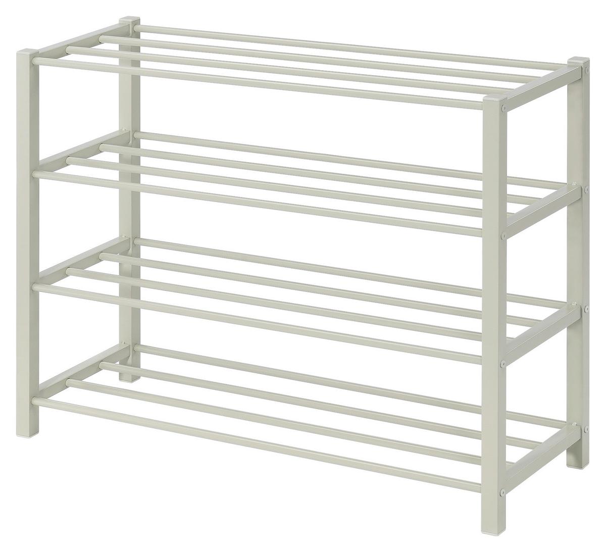 REGÁL NA BOTY BENNY -SB- - kašmírová, Moderní, kov (80/63/28,5cm) - Mömax