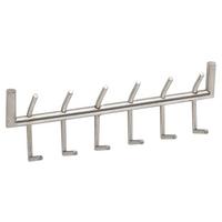 Nástěnná šatna stříbrnná - barvy stříbra, Moderní, kov (60/19/10cm) - MID.YOU