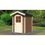 Gartenhaus Natur 152x220x155cm - Naturfarben, MODERN, Holz (152/220/155cm) - Karibu Gartenhaus Natur 152x220x155cm - Naturfarben, MODERN, Holz (152/220/155cm) - Karibu
