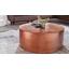 Runder Couchtisch Metall mit Ablage Rahi, Kupferfarben - Kupferfarben, LIFESTYLE, Metall (75/75/31cm) - Livetastic Runder Couchtisch Metall mit Ablage Rahi, Kupferfarben - Kupferfarben, LIFESTYLE, Metall (75/75/31cm) - Livetastic