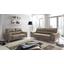 Zweisitzer-Sofa Frisco - Sandfarben/Chromfarben, MODERN, Textil (166/92/96cm) Zweisitzer-Sofa Frisco - Sandfarben/Chromfarben, MODERN, Textil (166/92/96cm)