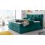 Boxspringbett mit Topper 180x200cm Madison 2, Petrol - Petrol, KONVENTIONELL, Holzwerkstoff/Textil (180/200cm) - Carryhome Boxspringbett mit Topper 180x200cm Madison 2, Petrol - Petrol, KONVENTIONELL, Holzwerkstoff/Textil (180/200cm) - Carryhome