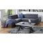 Ecksofa mit Schlaffunktion Cuba, Webstoff/Lederlook - Chromfarben/Braun, MODERN, Textil (230/265cm) - Luca Bessoni Ecksofa mit Schlaffunktion Cuba, Webstoff/Lederlook - Chromfarben/Braun, MODERN, Textil (230/265cm) - Luca Bessoni