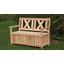 Gartenbank Thor - Kieferfarben, MODERN, Holz (117/87/62cm) Gartenbank Thor - Kieferfarben, MODERN, Holz (117/87/62cm)