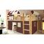 Spielbett Malte 90x200 cm Braun/Beige - Beige/Braun, Natur, Holz (90/200cm) - MID.YOU Spielbett Malte 90x200 cm Braun/Beige - Beige/Braun, Natur, Holz (90/200cm) - MID.YOU