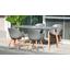 Gartenset Teak 5-Teilig Aus Teakholz - Grau/Teakfarben, MODERN, Glas/Holz Gartenset Teak 5-Teilig Aus Teakholz - Grau/Teakfarben, MODERN, Glas/Holz