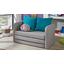 Jugend- und Kindersofa Bambino B: 117 - Grau/Hellblau, Basics, Textil (117/65/60cm) Jugend- und Kindersofa Bambino B: 117 - Grau/Hellblau, Basics, Textil (117/65/60cm)
