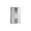 Drehtürenschrank mit Spiegel 115cm Wiki, Sonoma Eiche Dekor - Weiß/Sonoma Eiche, KONVENTIONELL, Glas/Holzwerkstoff (115/190/52cm) Drehtürenschrank mit Spiegel 115cm Wiki, Sonoma Eiche Dekor - Weiß/Sonoma Eiche, KONVENTIONELL, Glas/Holzwerkstoff (115/190/52cm)